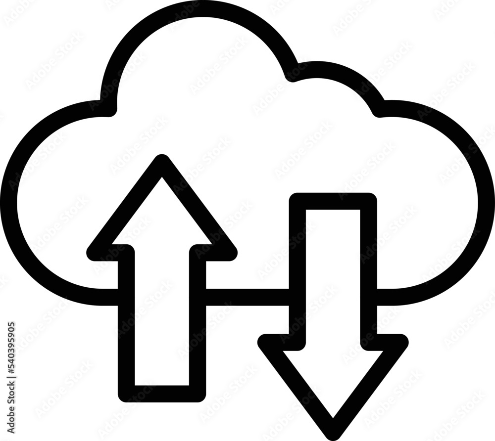 Data transfer Vector Icon Design Illustration Data transfer Vector Icon Design Illustration