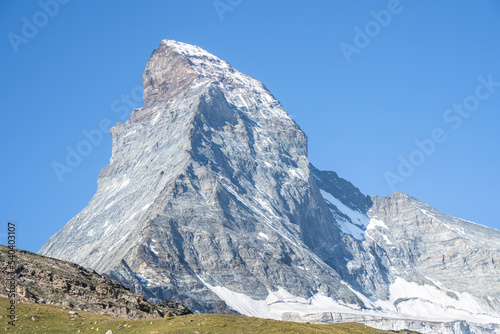 Fototapeta Naklejka Na Ścianę i Meble -  Matterhorn peak, Zermatt,  Switzerland