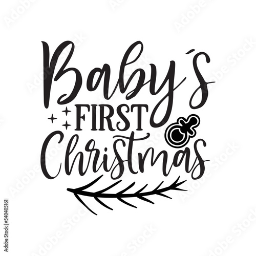 Baby's first Christmas 2022 