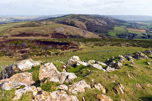 Crook Peak, Mendip hills, Somerset, England photo