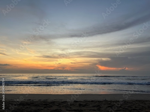 sunset at the beach