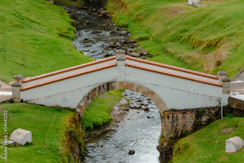 Puente de Boyacá (in English: The Bridge of Boyaca) is a small bridge located at the Bogota Tunja highway in a valley crossing Teatinos river. photo