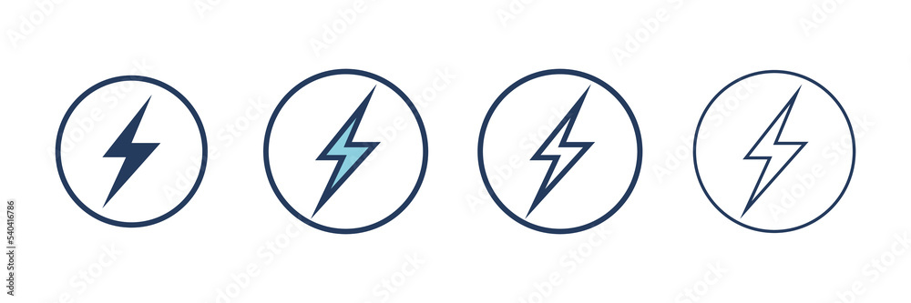 Electricity icons set. Set of energy vector symbol. Filled and Linear style sign for mobile concept and web design. Electricity symbol illustration. Pixel vector graphics - Vector Electricity icons set. Set of energy vector symbol. Filled and Linear style sign for mobile concept and web design. Electricity symbol illustration. Pixel vector graphics - Vector