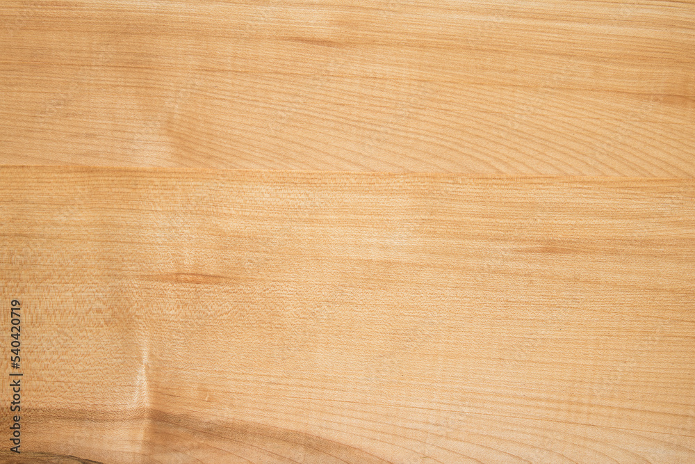 Texture of light maple boards covered with linseed oil