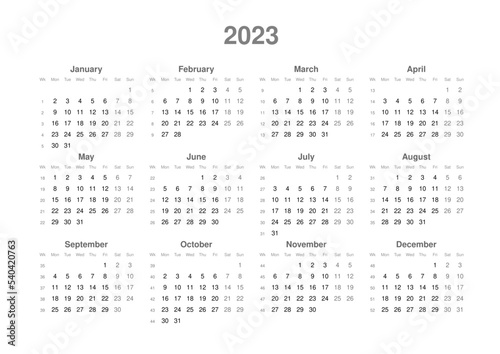 kalendarz EN -2023 - year 01