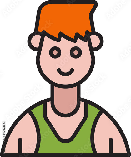 male character avatar illustration © bigpa