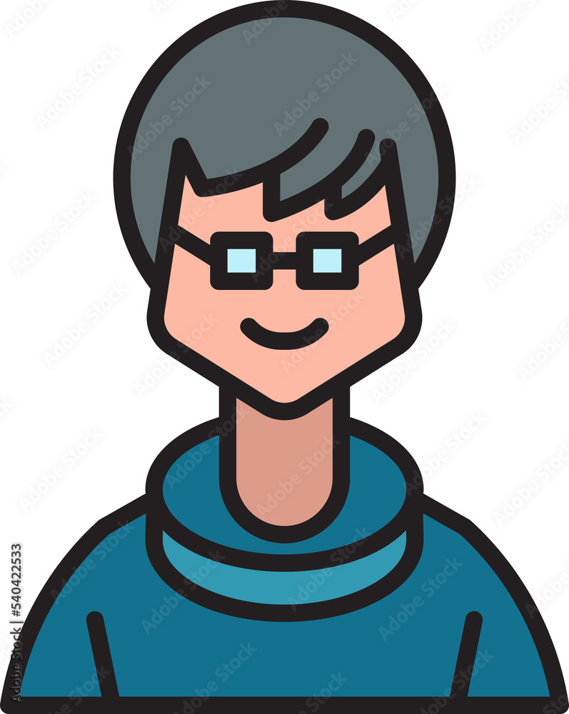 male character avatar illustration male character avatar illustration