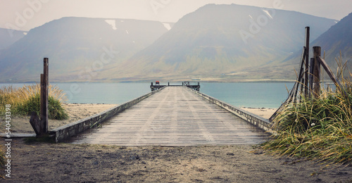 Ein einsamer Strand auf den isländischen Westfjords
