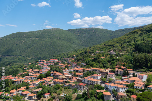 Andritsaina village view in Arcadia, Greece