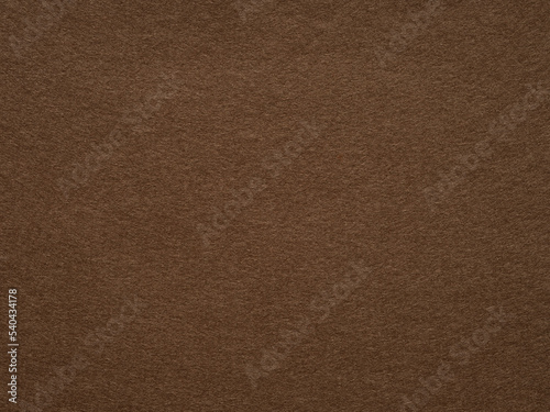 Obraz na płótnie Dark brown felt, velvet texture. Soft background for text, lettering, patchworkor other art work. Full frame backdrop pattern wallpaper of art and stationery material in dark color. Natural felt. w salonie