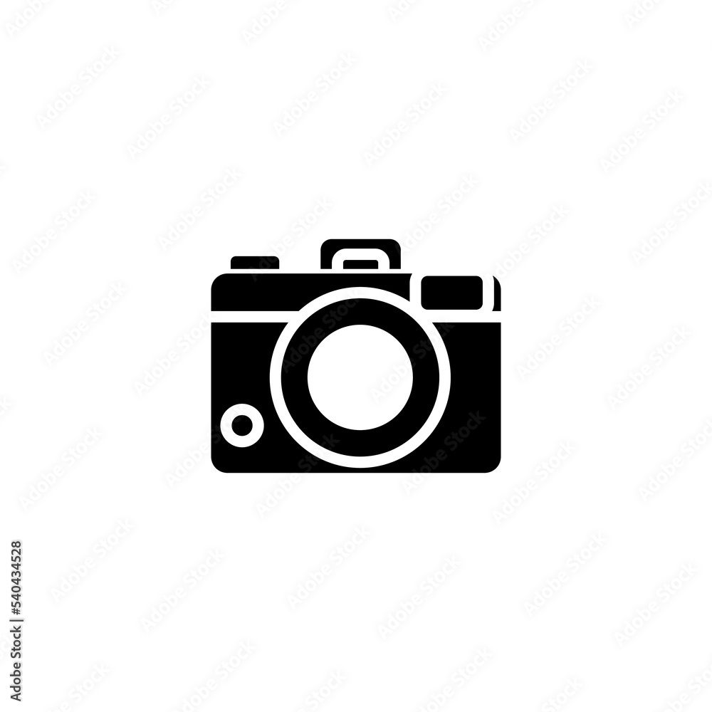 Camera. icon trendy.