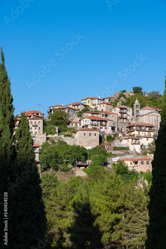 Dimitsana village in Arcadia, Greece