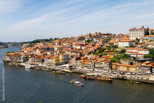 Vista de la ciudad portuguesa de Oporto.