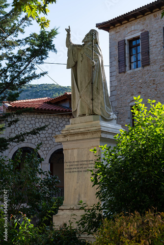 Statue of the Bishop of Old Patron, Germanos