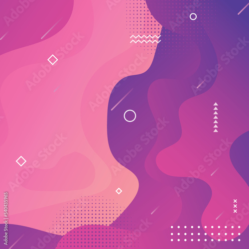 Abstract background. Vector banner template for social media  website and business template presentation. Vector illustration 
