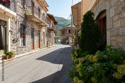Obraz na płótnie Lagadia village in Arcadia, Greece w salonie