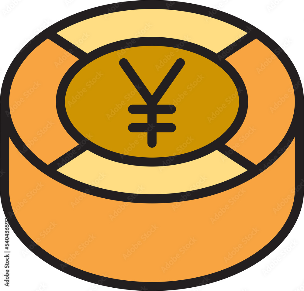 yuan money coin icon