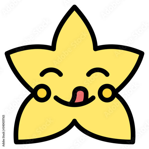 yummy star emoji
