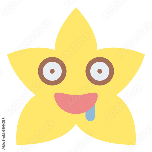 drooling star emoji