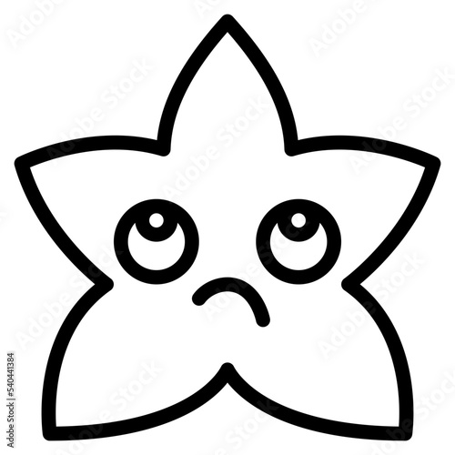 rolling eyes star emoji