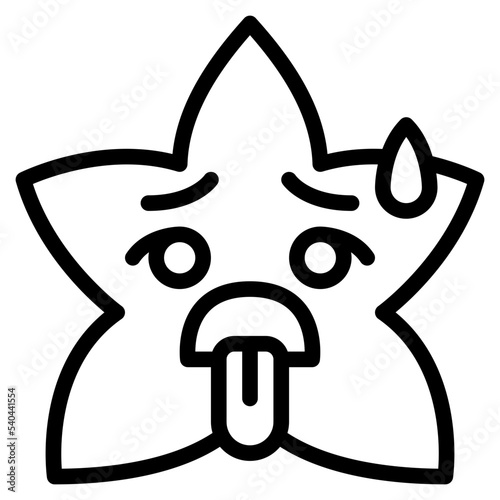 anxious star emoji
