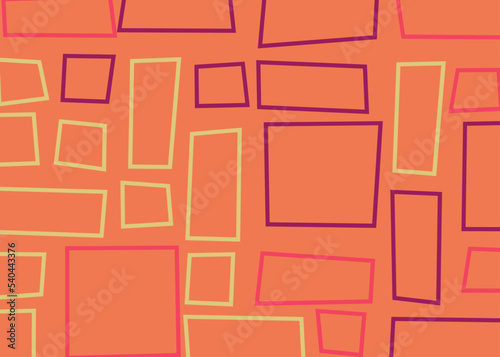 Offset Quads generative art background art illustration