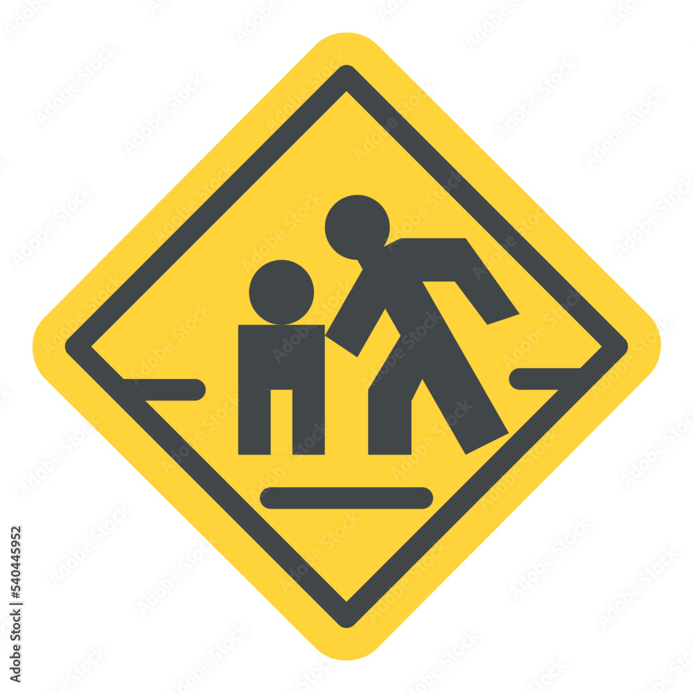school crossing traffic sign school crossing traffic sign