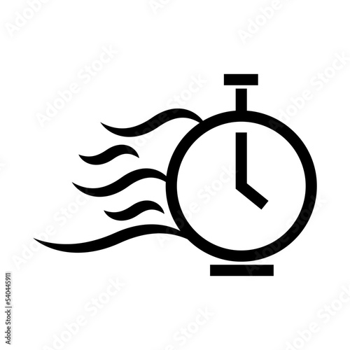 Fast Time Flat Icon