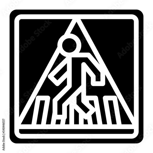 crosswalk traffic sign