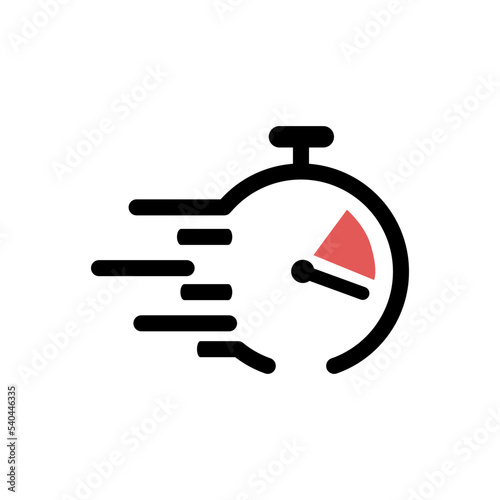 Fast Time Flat Icon