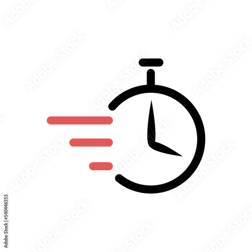 Fast Time Flat Icon