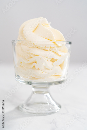 Homemade whipped cream