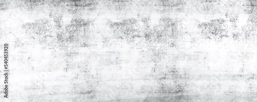 Gray wall background template. Dirty vintage old surface wallpaper.