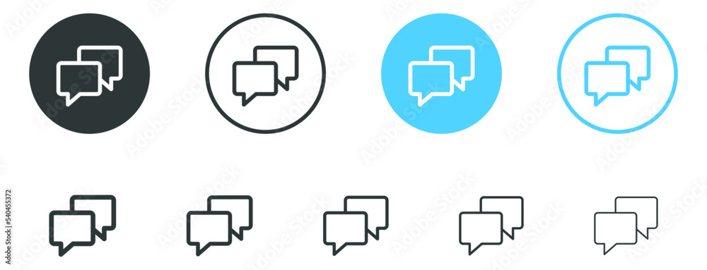 chat message icon speech bubble symbol Communication. Conversation icons - talk message Bubble chat icon. chatting or messaging bubbles chat message icon speech bubble symbol Communication. Conversation icons - talk message Bubble chat icon. chatting or messaging bubbles