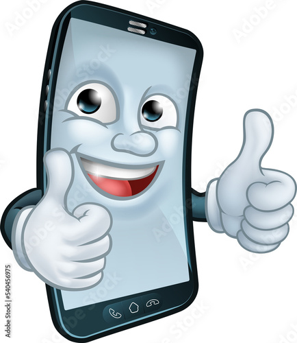 Mobile Phone Thumbs Up Cart...