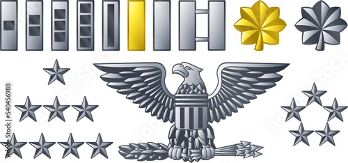 Army Military Officer Insig...