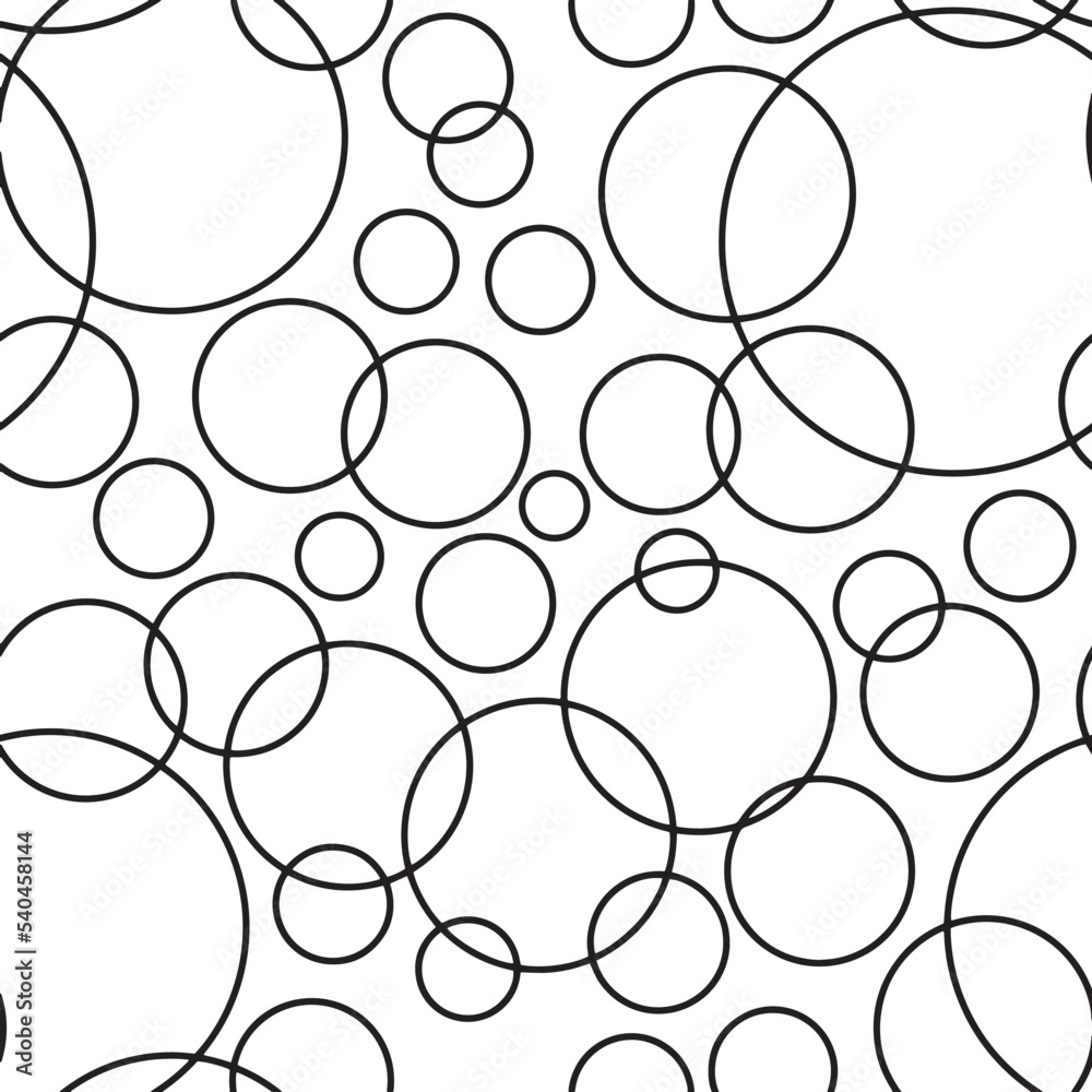 seamless pattern with circles