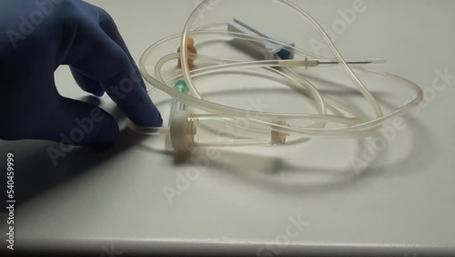 Doctor and nurse, medical procedures