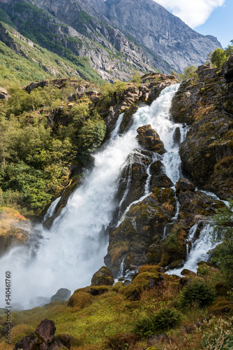 Norweski wodospad