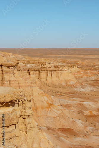 landscape in the desert