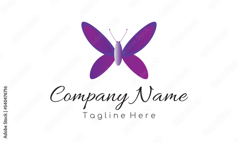 Obraz premium Butterfly Logo Design