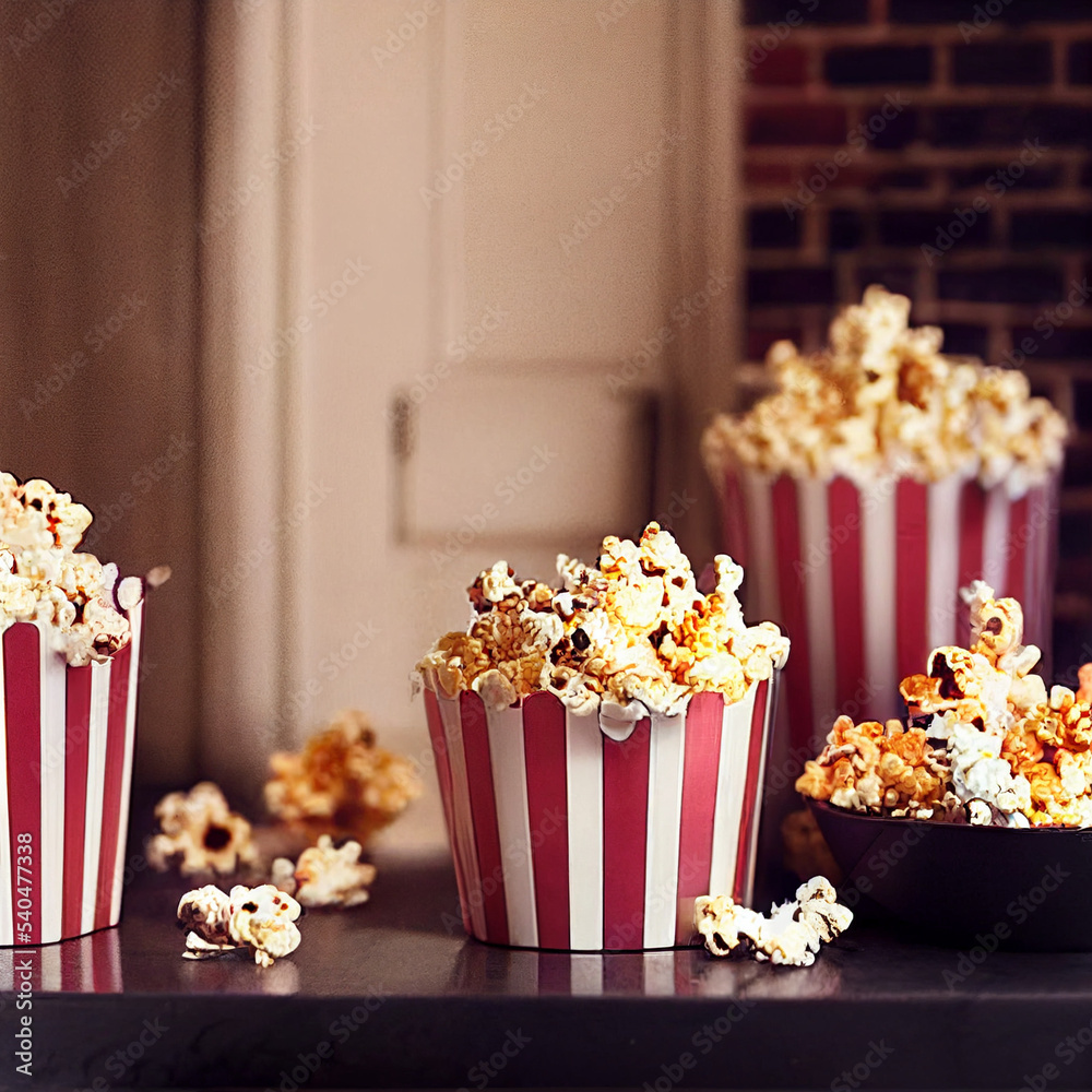 boxes of popcorn for movie watching boxes of popcorn for movie watching