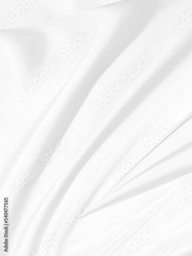 beauty white smooth abstract clean and soft fabric textured. fashion textile free style shape decorate background