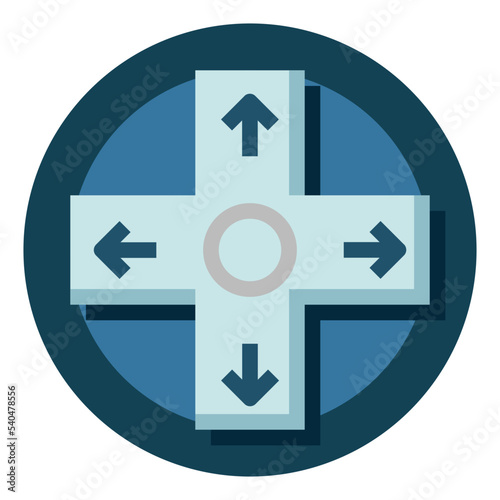 strategy flat icon