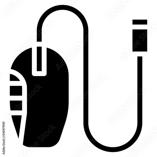 developer glyph icon