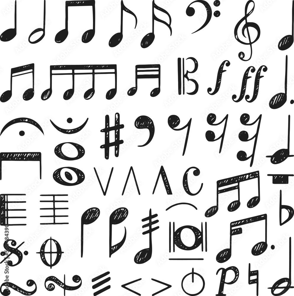 Musical Note - Drawing Skill