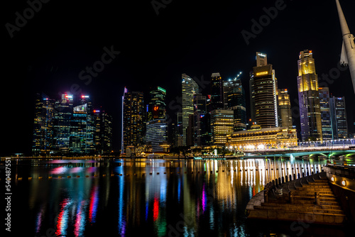 Singapore financial district