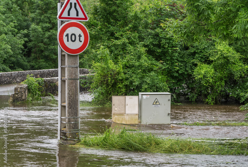 Floods in France, summer 2016