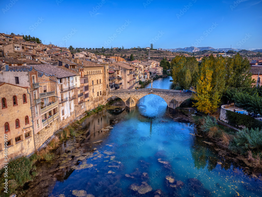 Valderrobres, a town in the Matarraña region in Teruel, Spain.