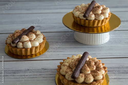 mini tiramisu tarts for dessert